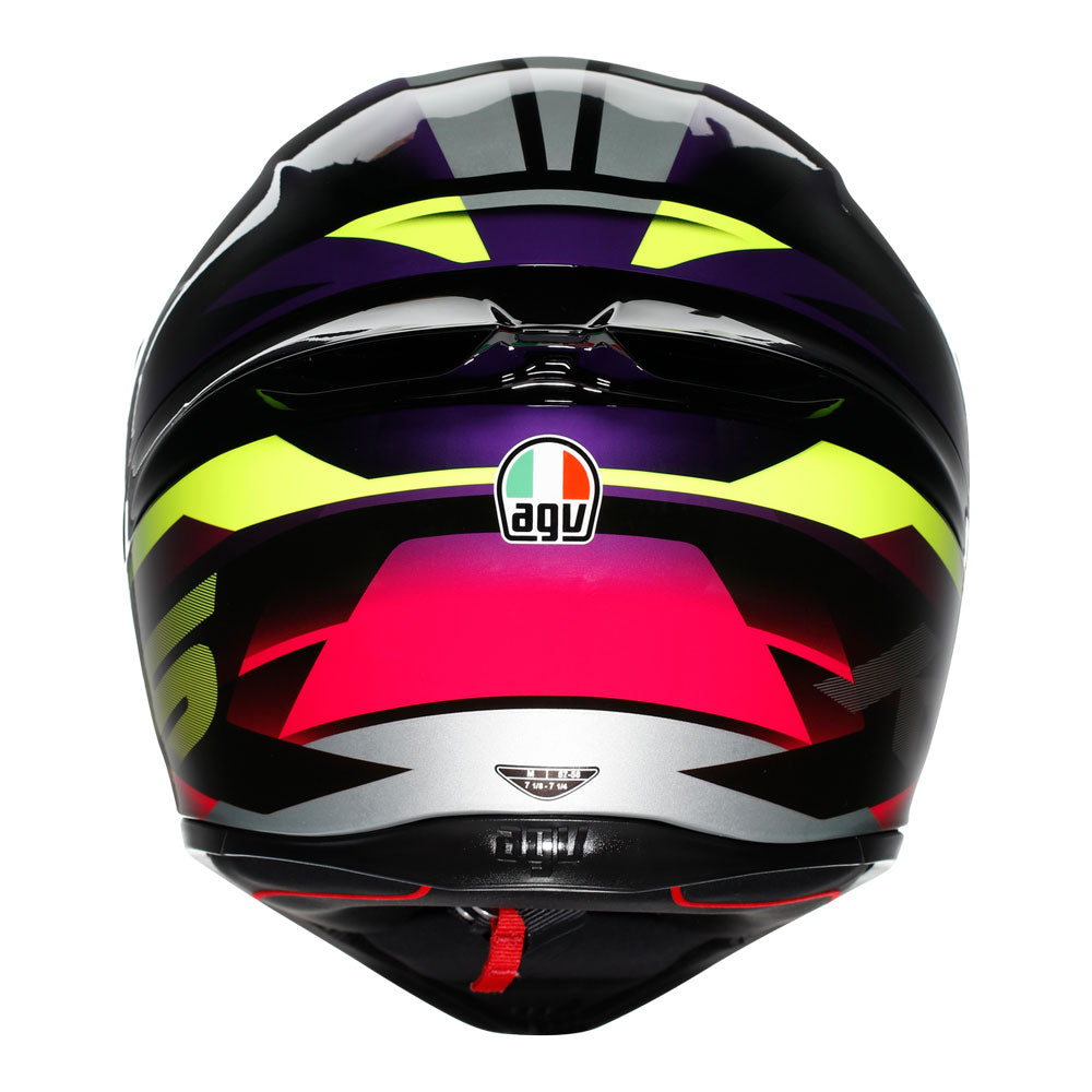 AGV K1 S Fastlap Black/Purple/Pink M