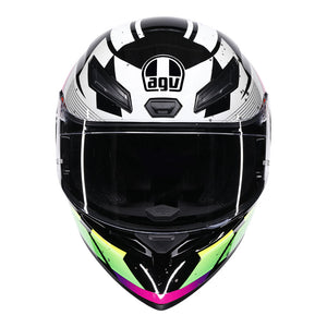 AGV K1 S Punkpulse Black/Purple/Lime XS