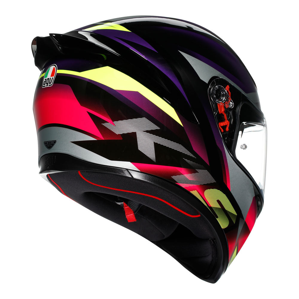 AGV K1 S Fastlap Black/Purple/Pink XL