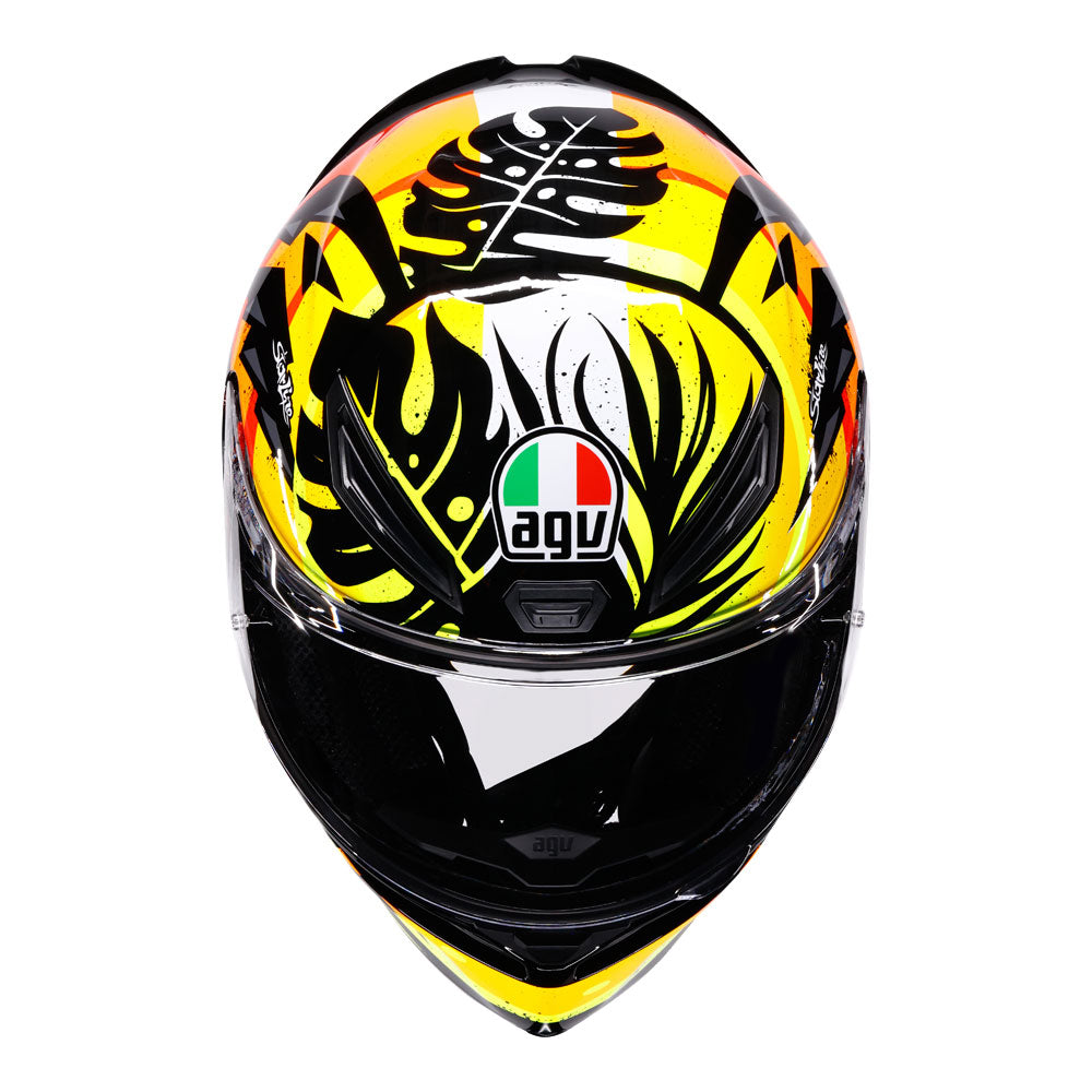 AGV K1 S Tropicrush Black/Orange S