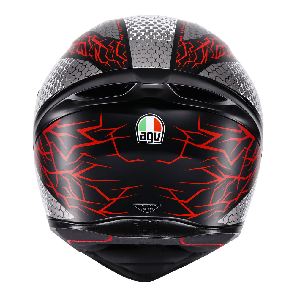 AGV K1 S Speedarmor Matt Black/Grey/Red M