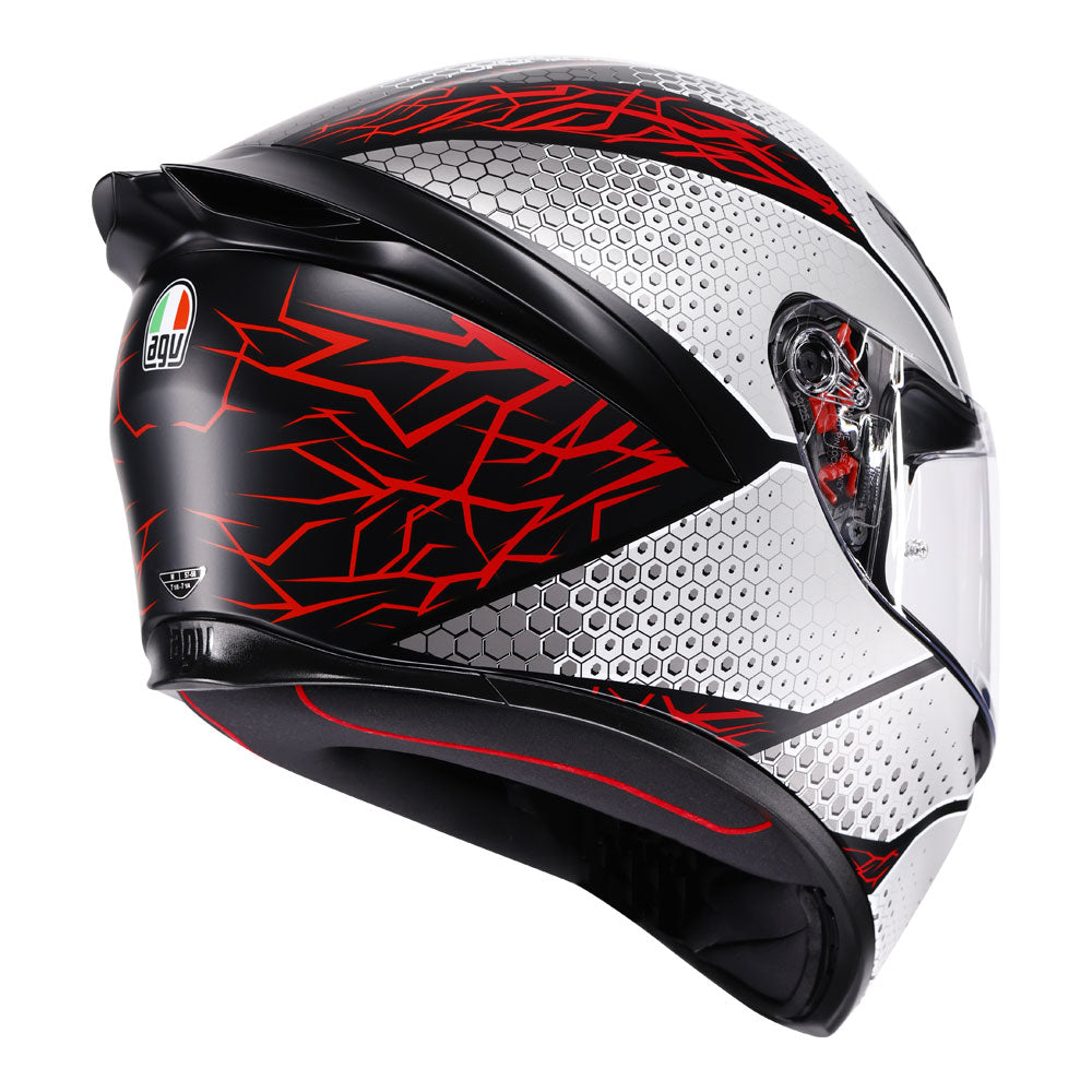 AGV K1 S Speedarmor Matt Black/Grey/Red L