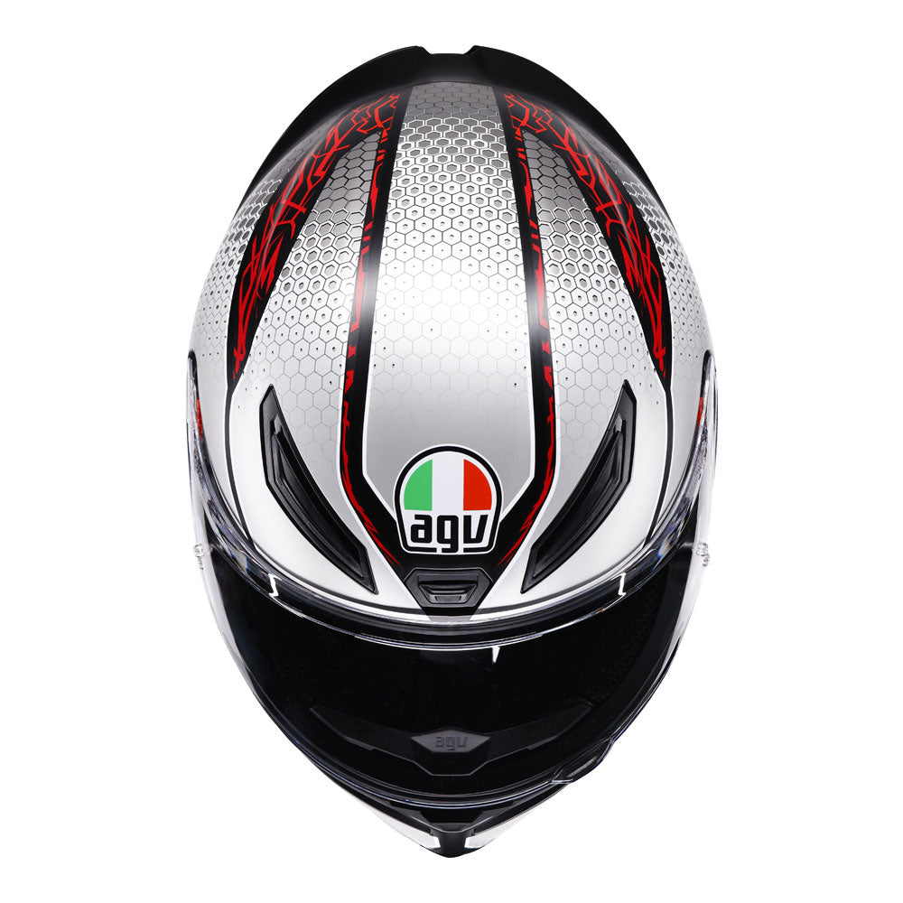 AGV K1 S Speedarmor Matt Black/Grey/Red 2XL