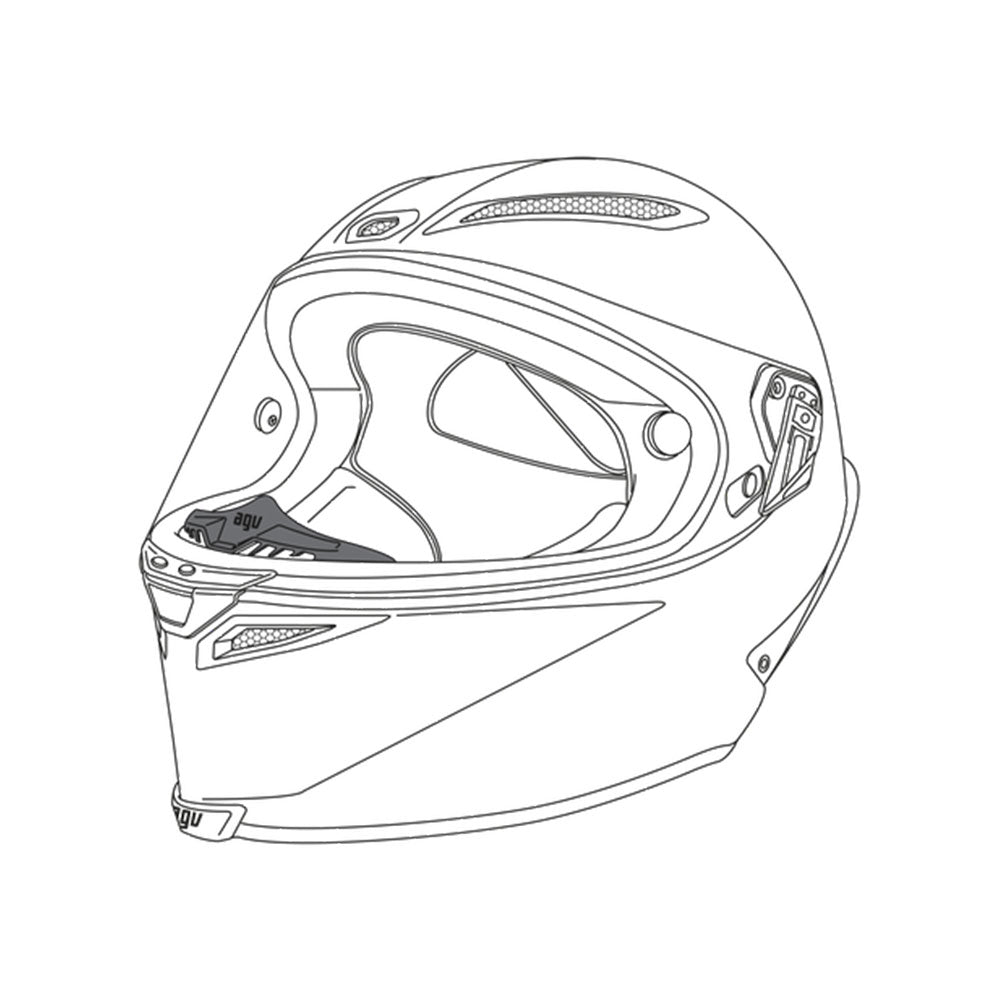 AGV Breath Deflector Pista GP R