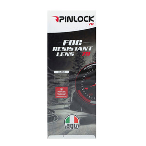 AGV Pinlock Lens To Suit K5 S/K3 SV/K1 S/Streetmod GT4/GT7