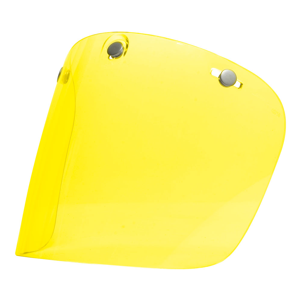AGV Visor Scratch Res Antifog Flat Leg-2 Yellow*