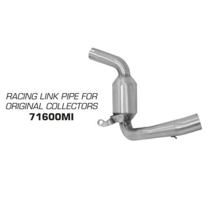ARROW KTM Link Pipe Race Stainless Steel Non Cat