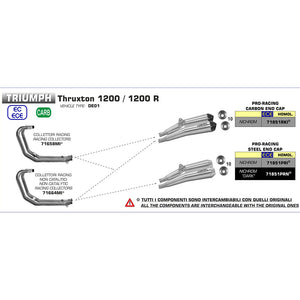 ARROW TRI Collectors Racing Stainless Steel Non Cat