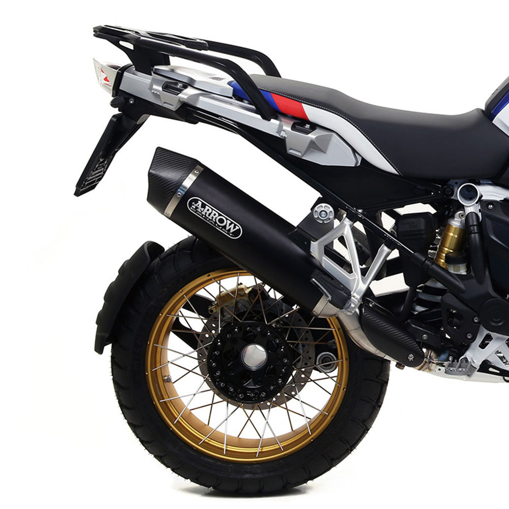 ARROW BMW Silencer Maxi Race-Tech Alu Dark with CF End Cap