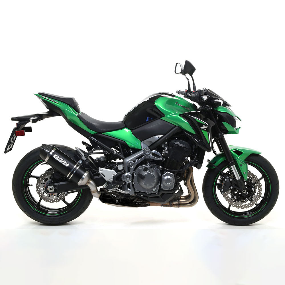 ARROW KAW Silencer Race-Tech Aluminium Dark with CF End Cap