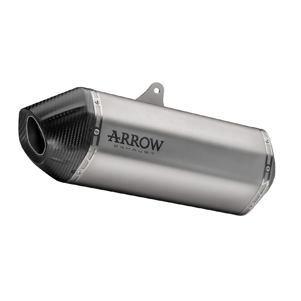 ARROW KTM Silencer Sonora Ti Matte Silver with CF End Cap