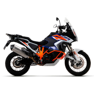 ARROW KTM Silencer Sonora Ti Matte Silver with CF End Cap