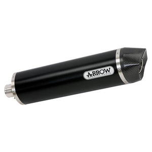 ARROW YAM Silencer Maxi Race-Tech Alu Dark with CF End Cap