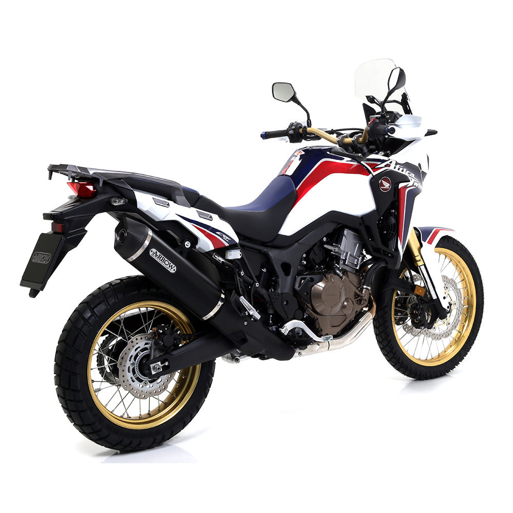 ARROW HON Silencer Maxi Race-Tech Alu Dark with CF End Cap