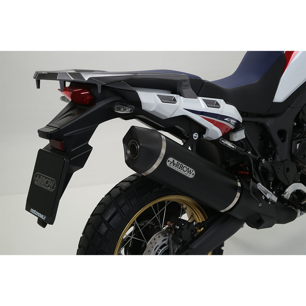 ARROW HON Silencer Maxi Race-Tech Alu Dark with CF End Cap