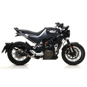 ARROW HUSQ Silencer GP2 Nichrom Dark with ST End Cap