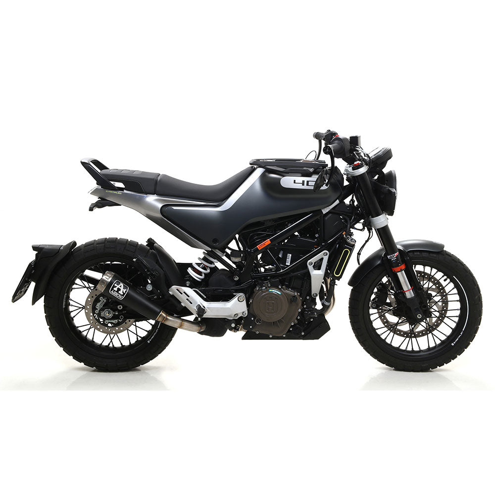 ARROW HUSQ Silencer Pro-Race Nichrom Dark with ST End Cap