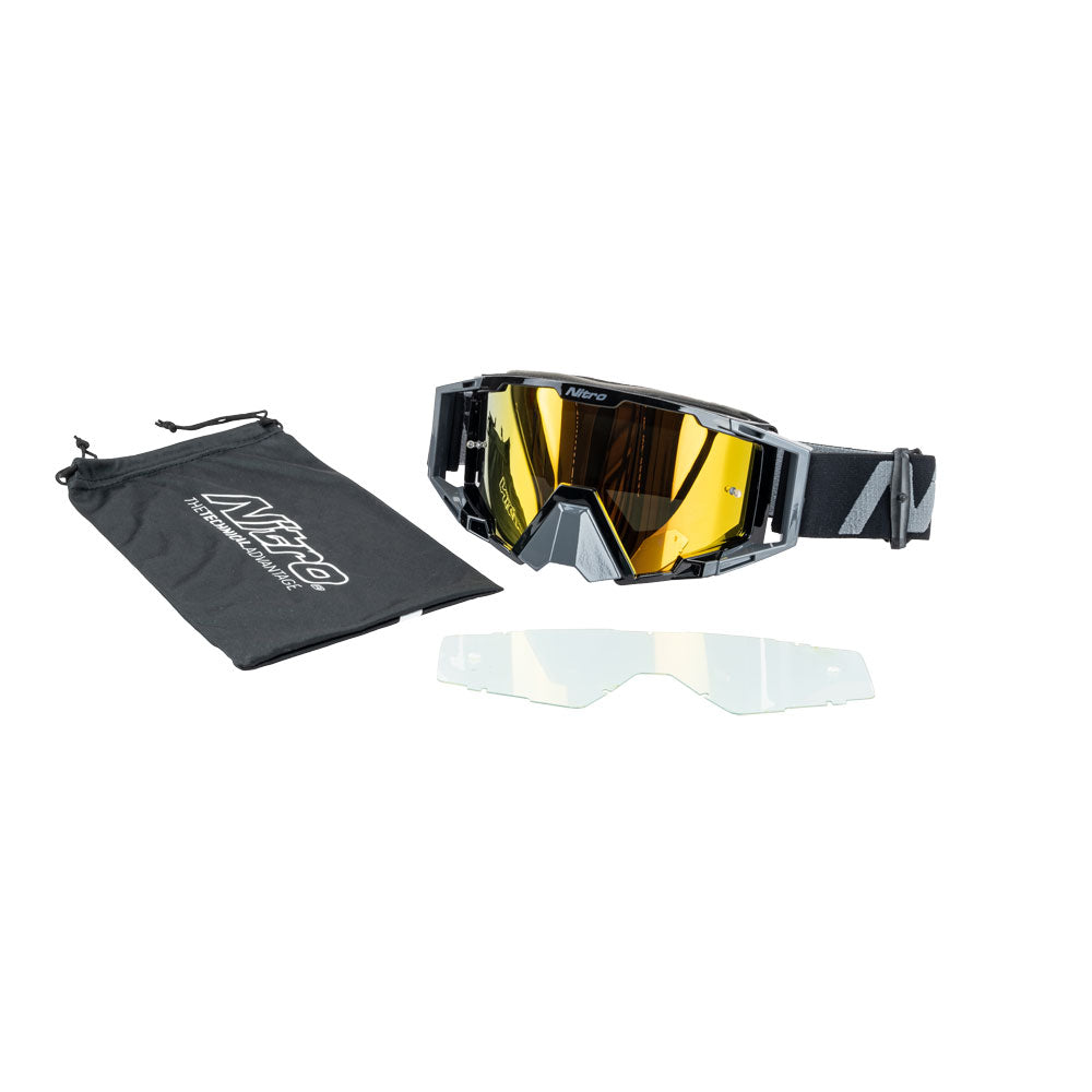 NITRO NV-100 MX Goggle Dark Horizon Grey/Black