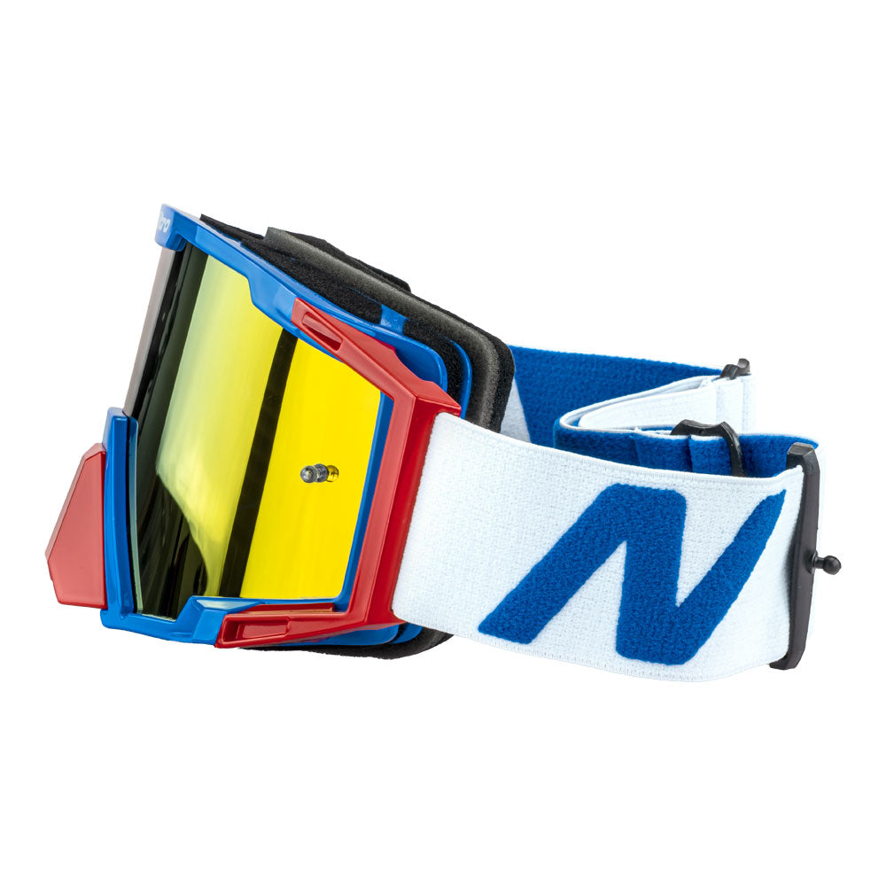NITRO NV-100 MX Goggle Blue/Red/White*