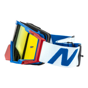 NITRO NV-100 MX Goggle Blue/Red/White*