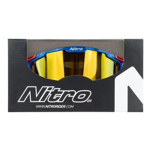 NITRO NV-100 MX Goggle Blue/Red/White*