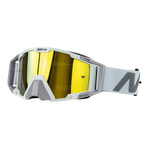 NITRO NV-100 MX Goggle White/Silver