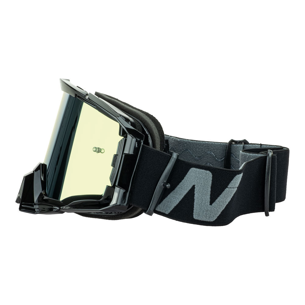 NITRO NV-150 MX Goggle Black Frame Gold Lens