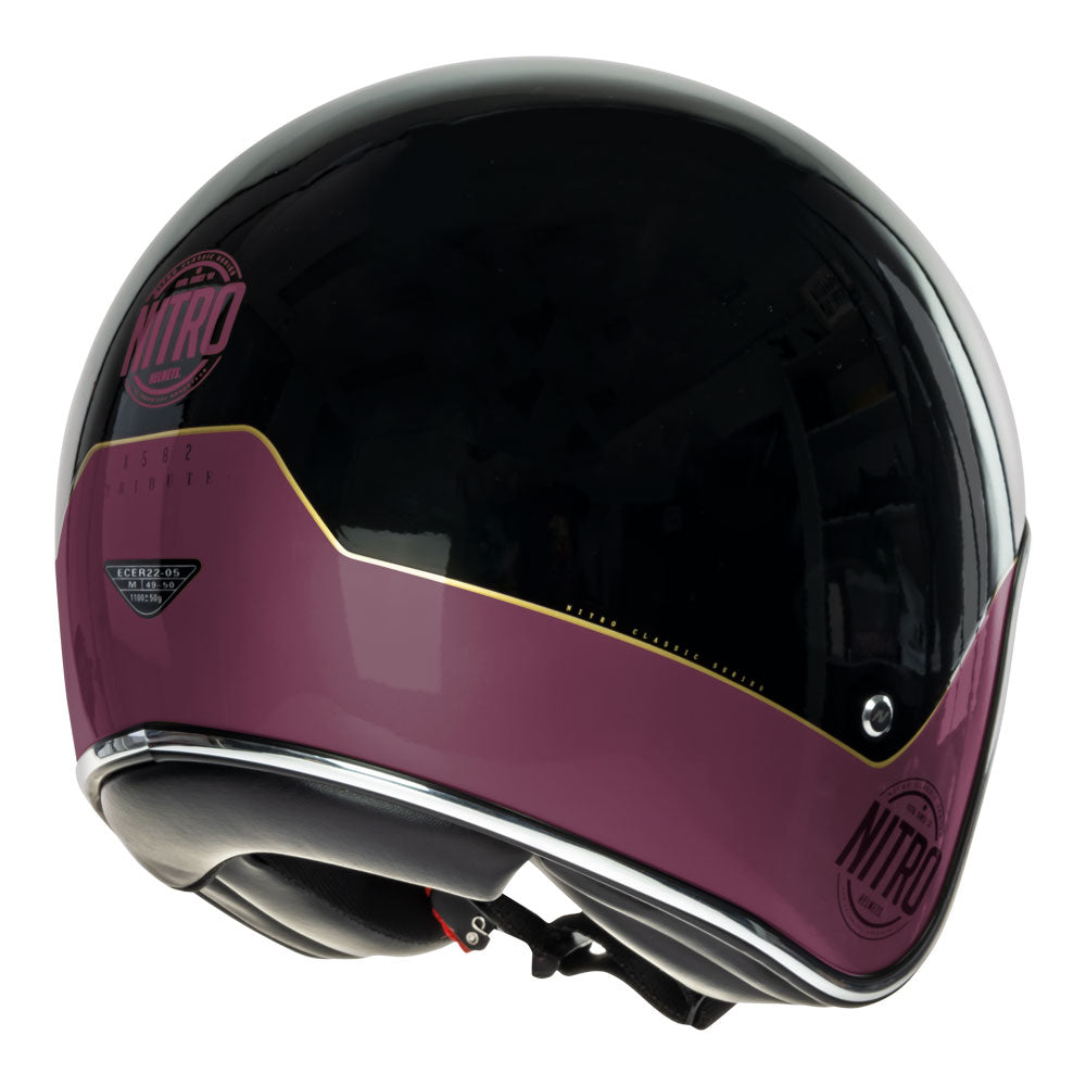 NITRO X582 Tribute Black/Candy Red S*