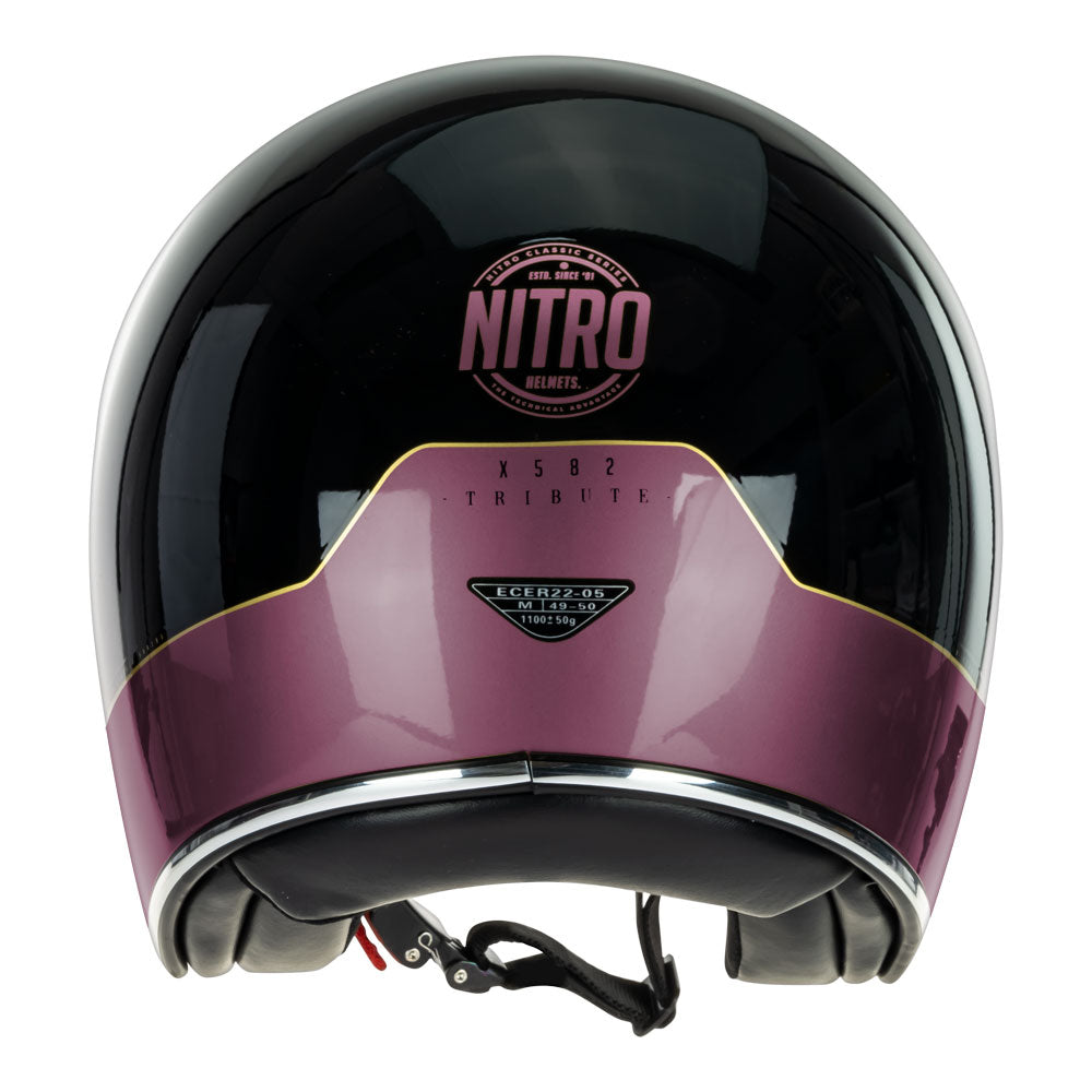 NITRO X582 Tribute Black/Candy Red S*