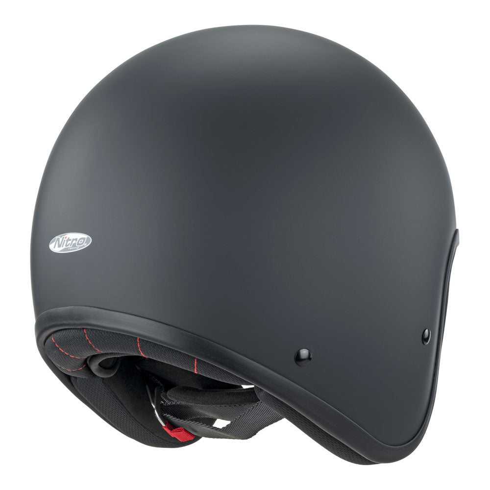 Nitro X100 Open Face Satin Black 2XL