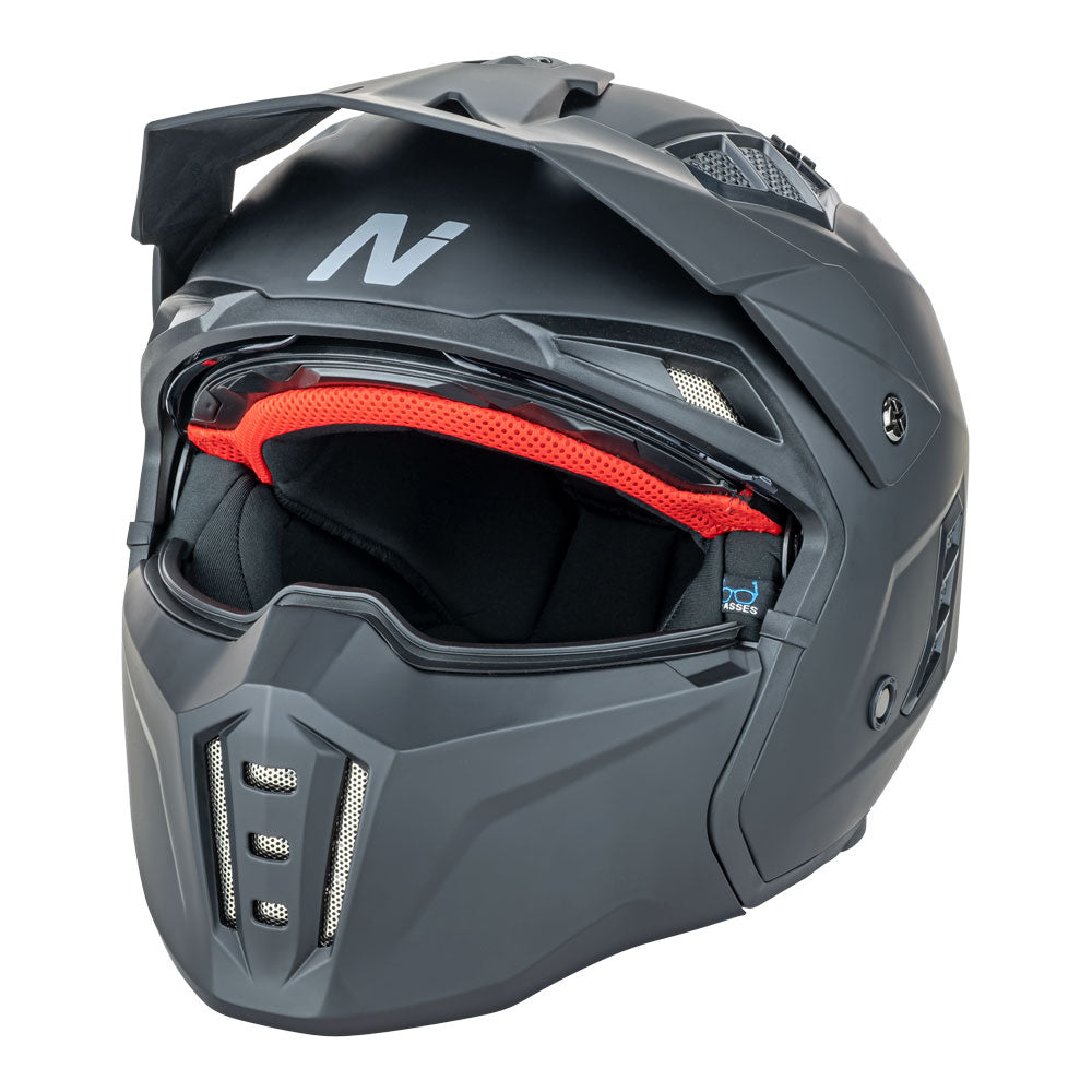 NITRO NZ302 Commando Matt Black 2XL