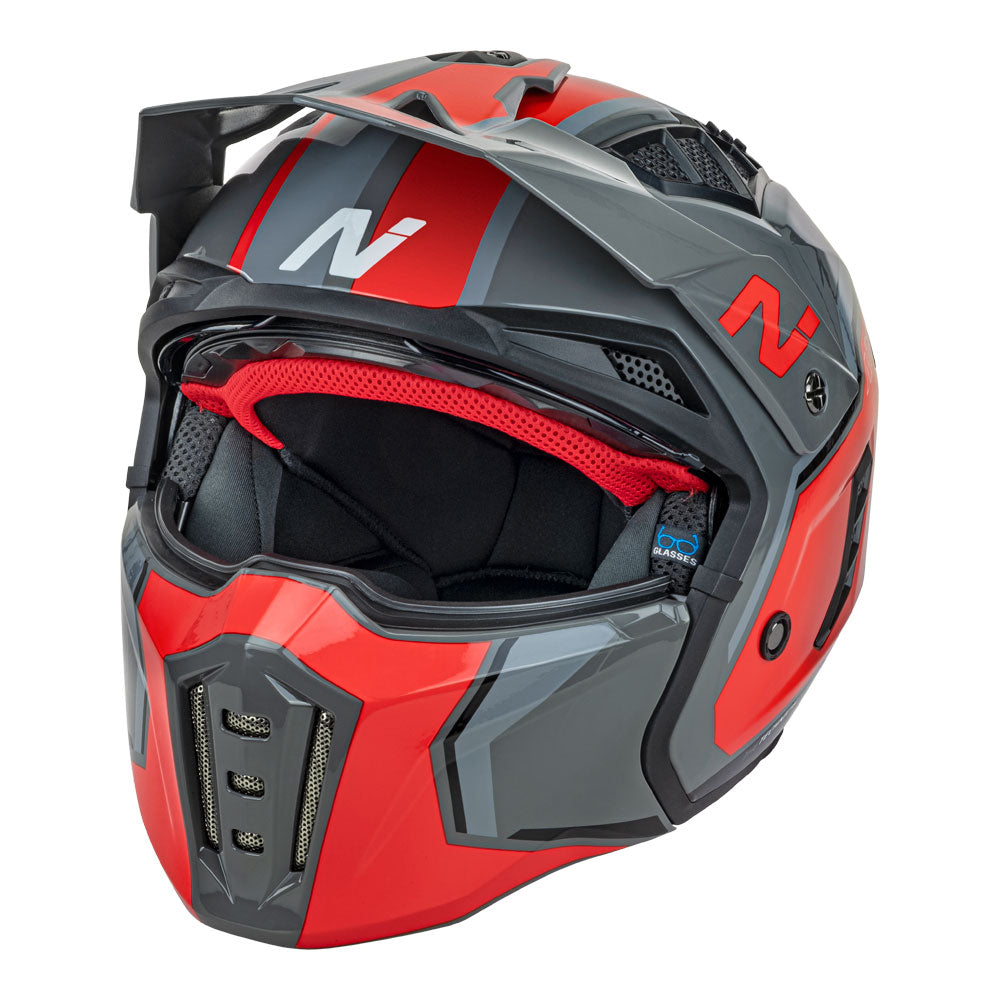NITRO NZ302 Fighter Grey/Orange S