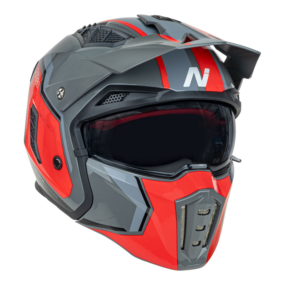 NITRO NZ302 Fighter Grey/Orange M