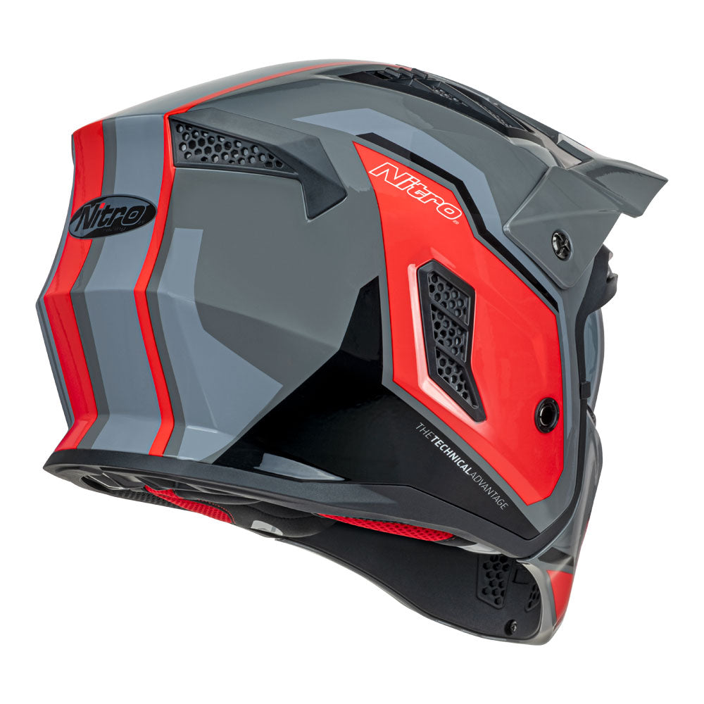 NITRO NZ302 Fighter Grey/Orange L