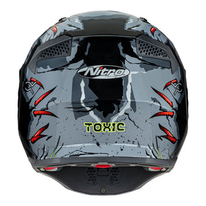 NITRO NZ302 Toxic Grey/Red S