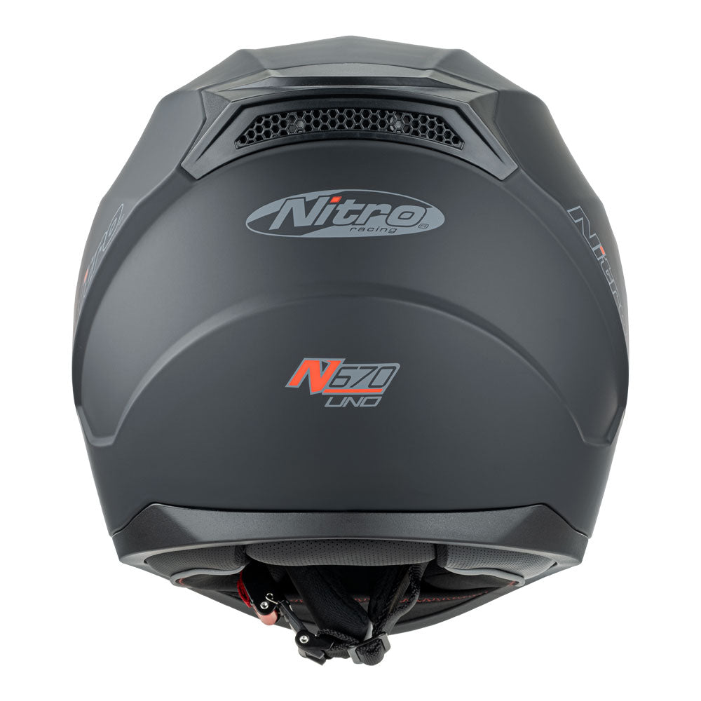 NITRO N670 Full Face Satin Black XL