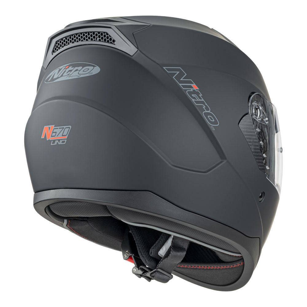 NITRO N670 Full Face Satin Black XL