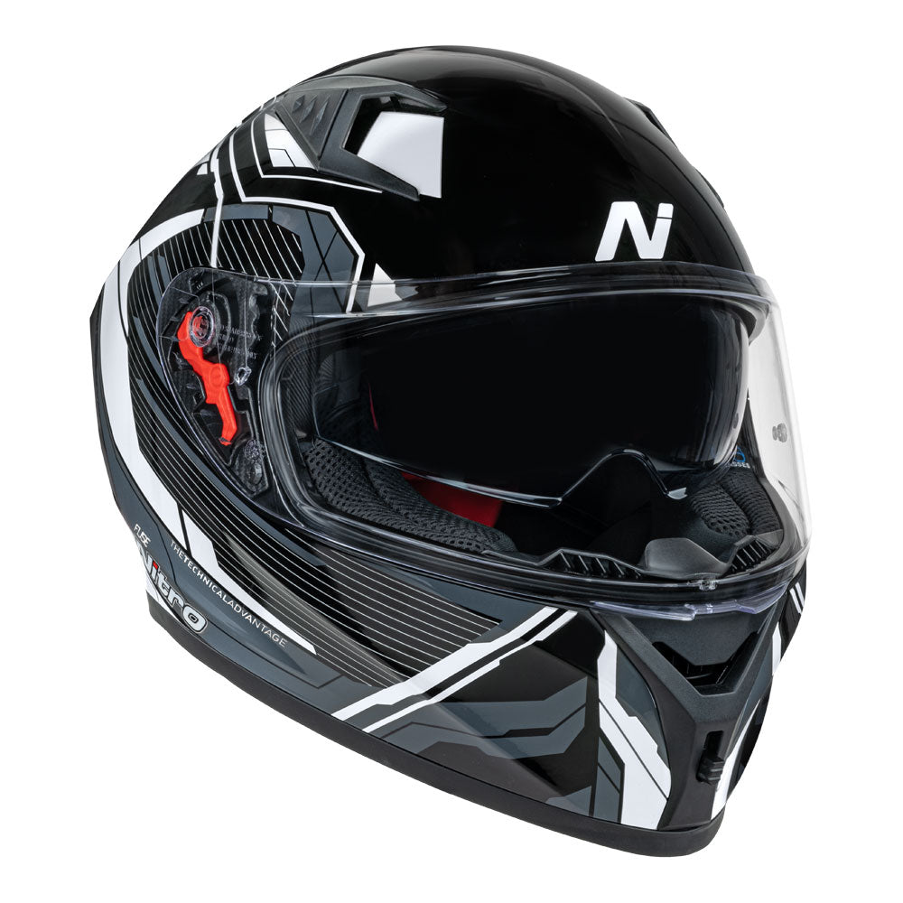 NITRO N501 Fuse Gloss Grey/White/Black M