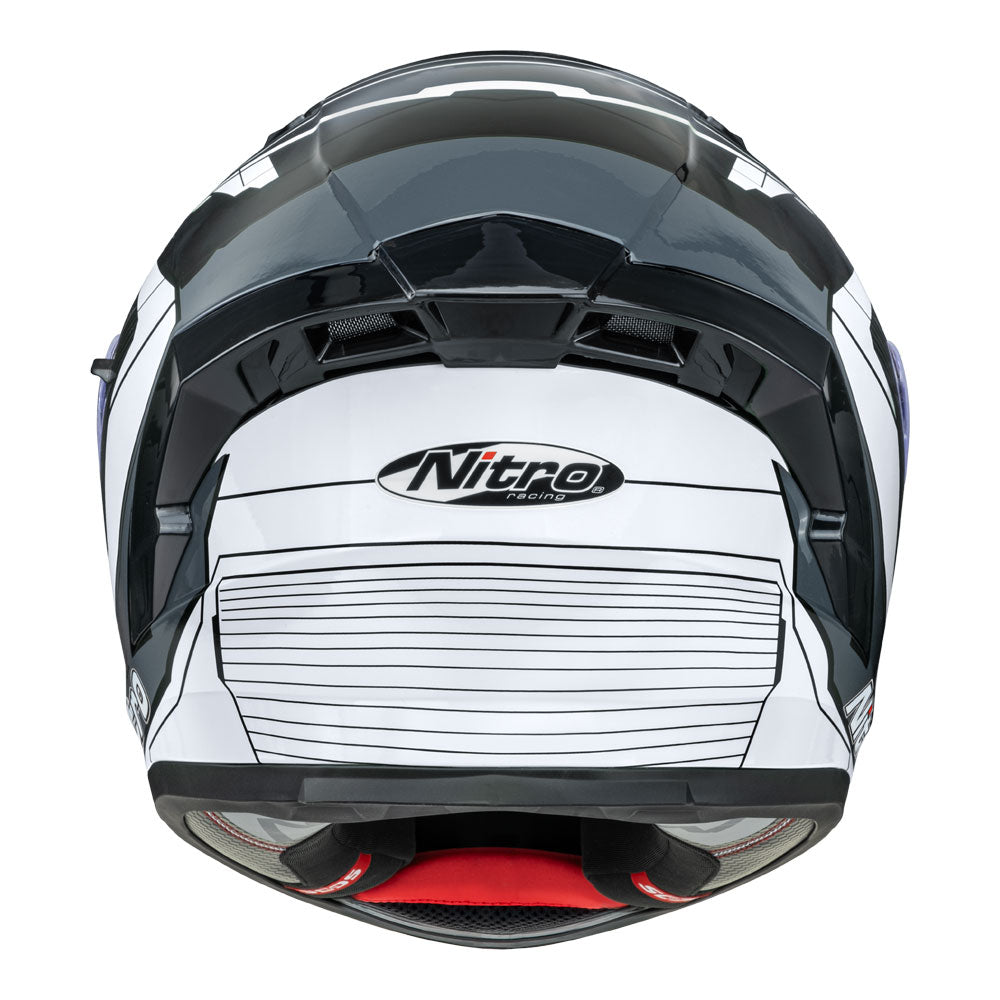NITRO N501 Fuse Gloss Grey/White/Black L