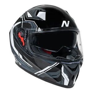 NITRO N501 Fuse Gloss Grey/White/Black XL