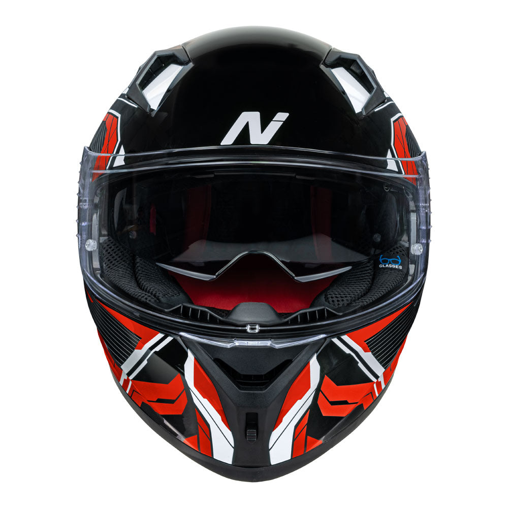 NITRO N501 Fuse Gloss Red/White/Black S