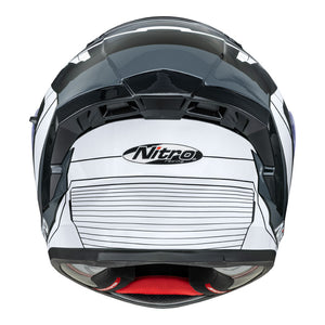 NITRO N501 Fuse Gloss Grey/White/Black XL