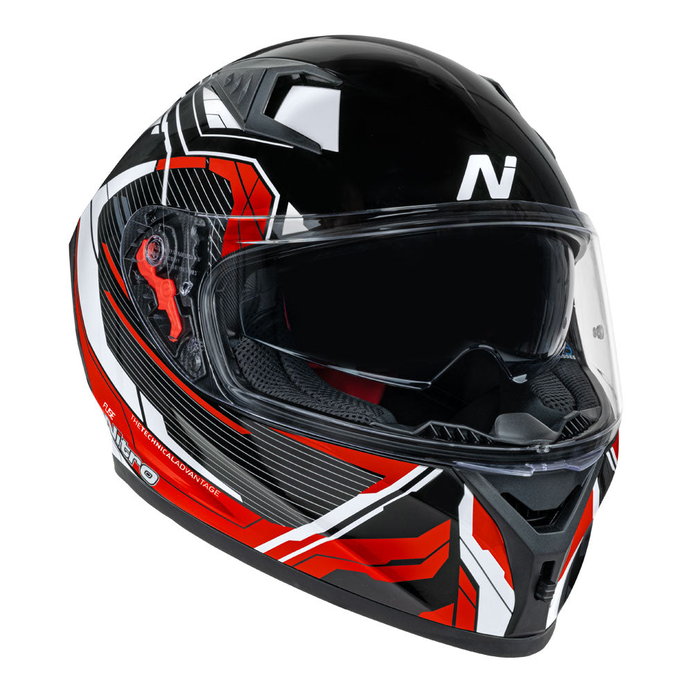NITRO N501 Fuse Gloss Red/White/Black S