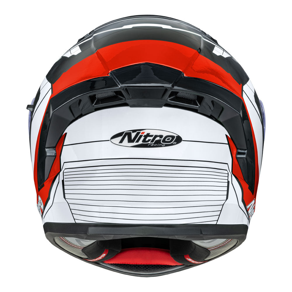 NITRO N501 Fuse Gloss Red/White/Black S