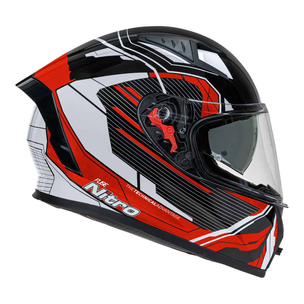 NITRO N501 Fuse Gloss Red/White/Black M