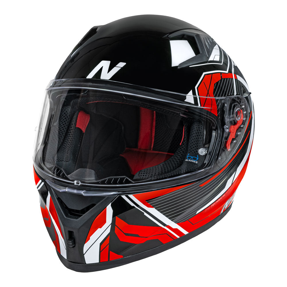 NITRO N501 Fuse Gloss Red/White/Black S