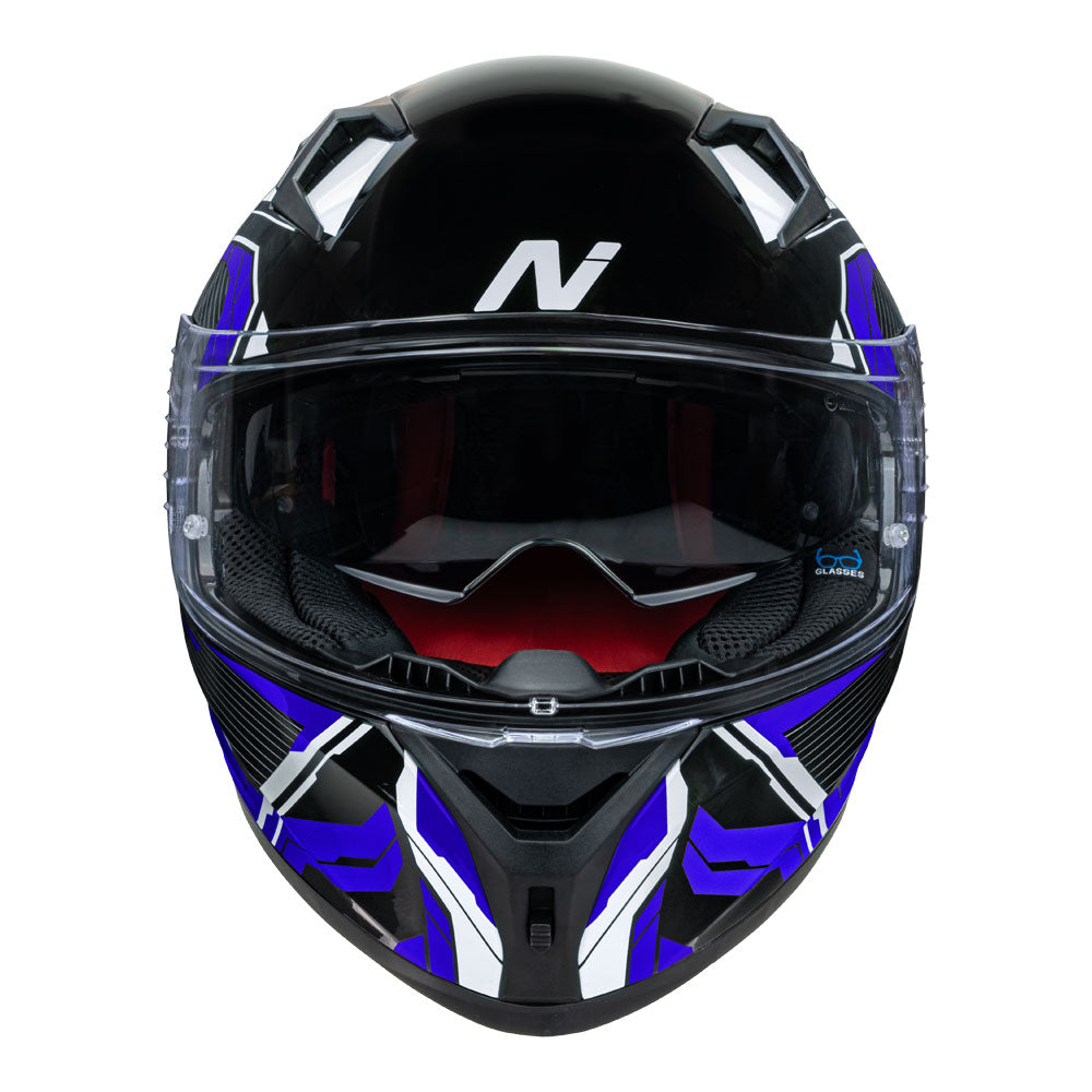 NITRO N501 Fuse Gloss Blue/White/Black M