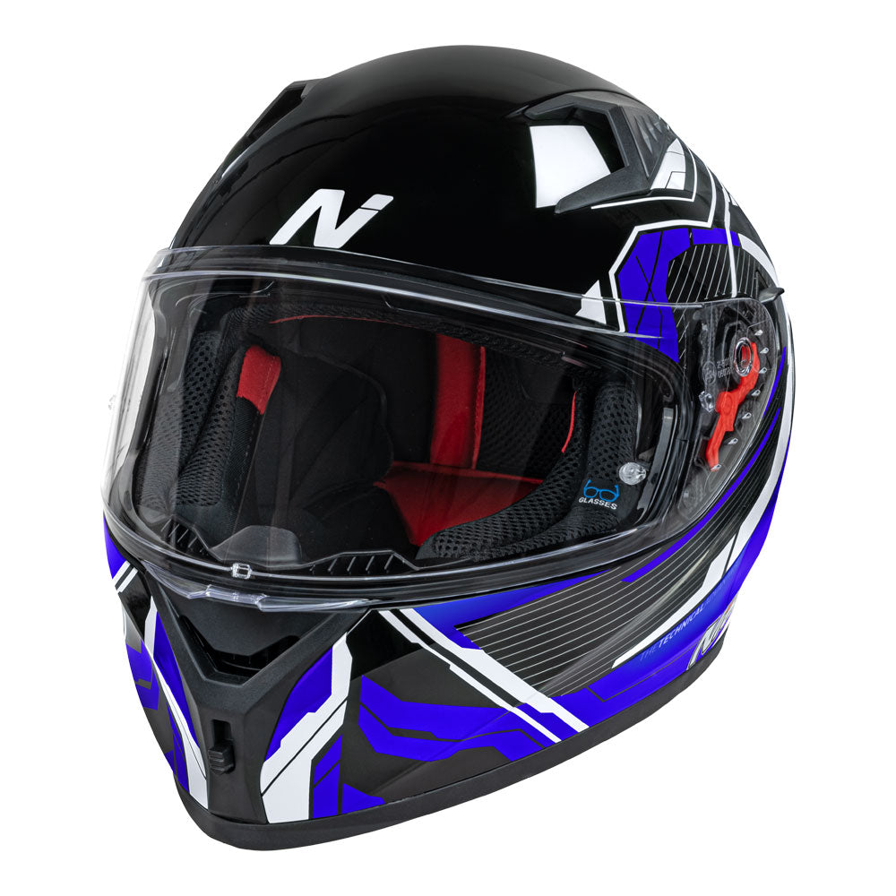 NITRO N501 Fuse Gloss Blue/White/Black L