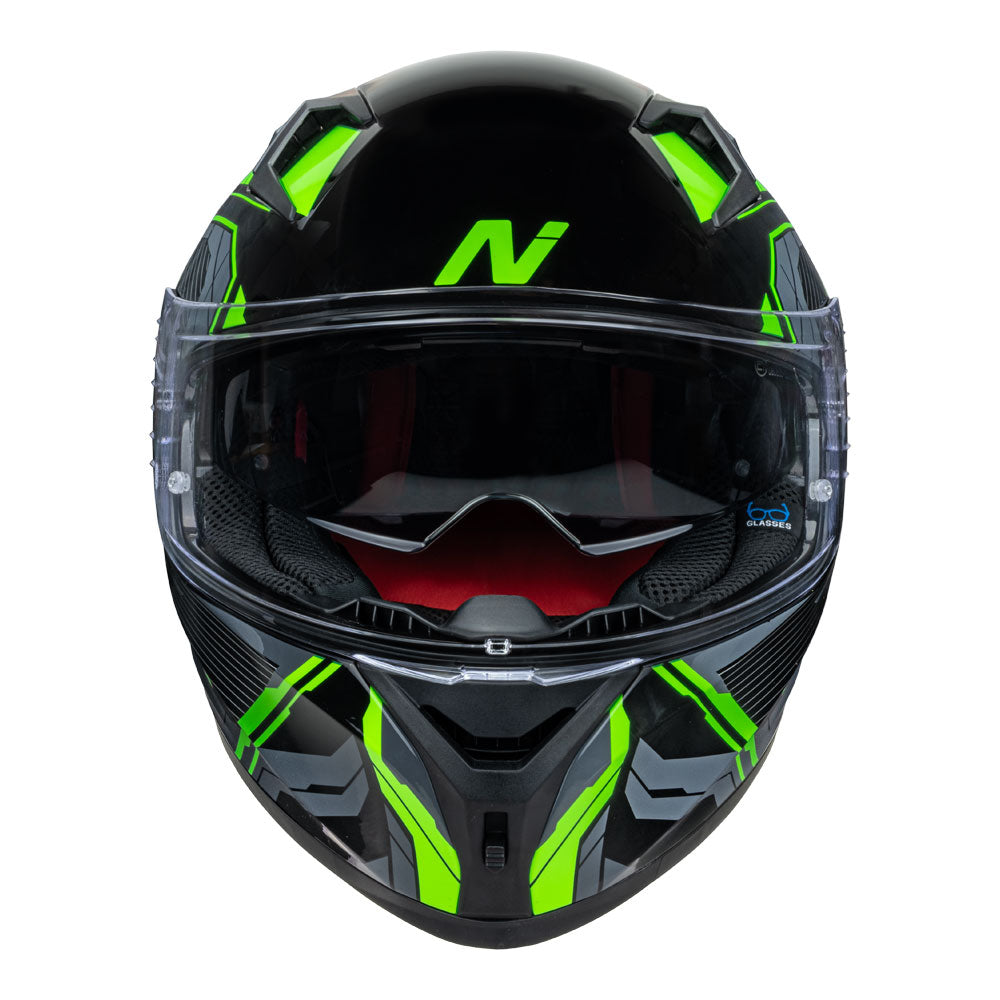 NITRO N501 Fuse Gloss Green/White/Black L