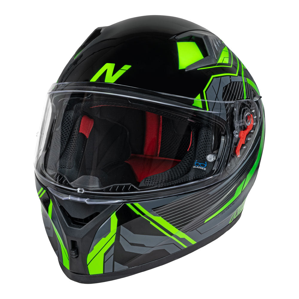 NITRO N501 Fuse Gloss Green/White/Black L